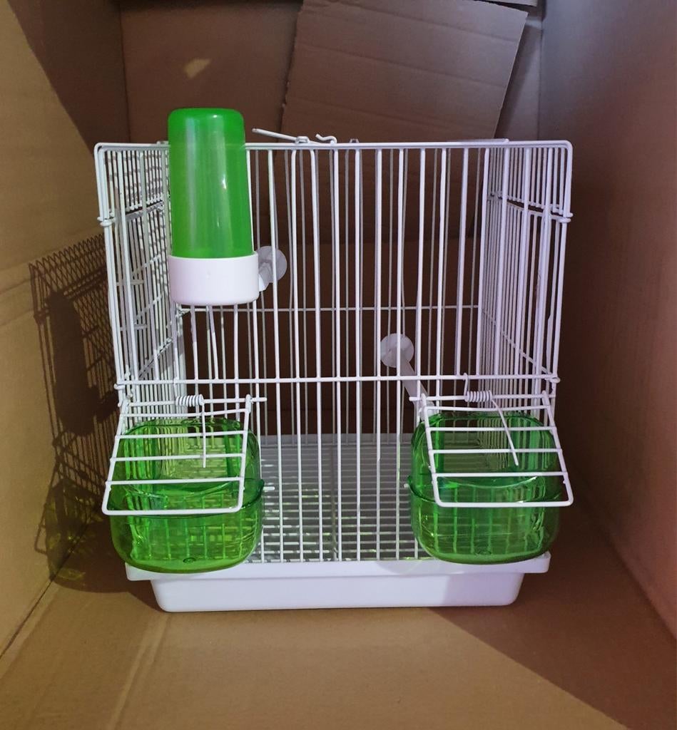 NEW Cage de transport/de chant verte, Enlèvement