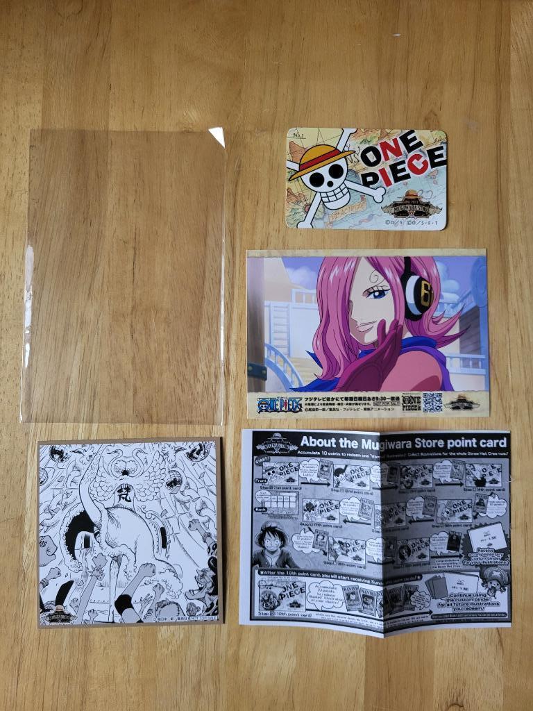 Lot de goodies One Piece – Mugiwara Store (Japon), Enlèvement, Photo ou Carte