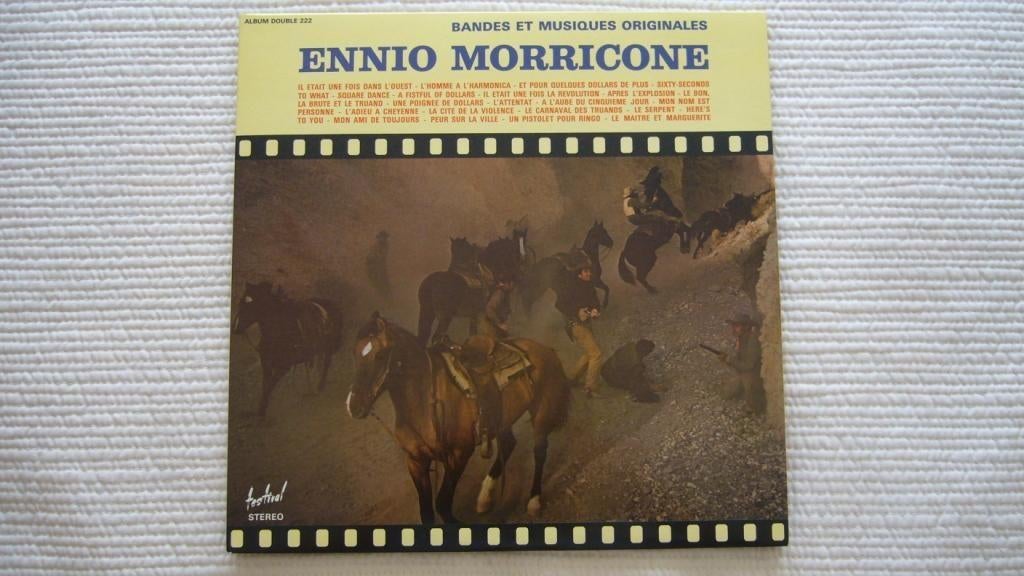 ENNIO MORRICONE - 33 EN OUDE PLATEN, Cd's en Dvd's, Vinyl | Filmmuziek en Soundtracks, Zo goed als nieuw, 12 inch, Ophalen