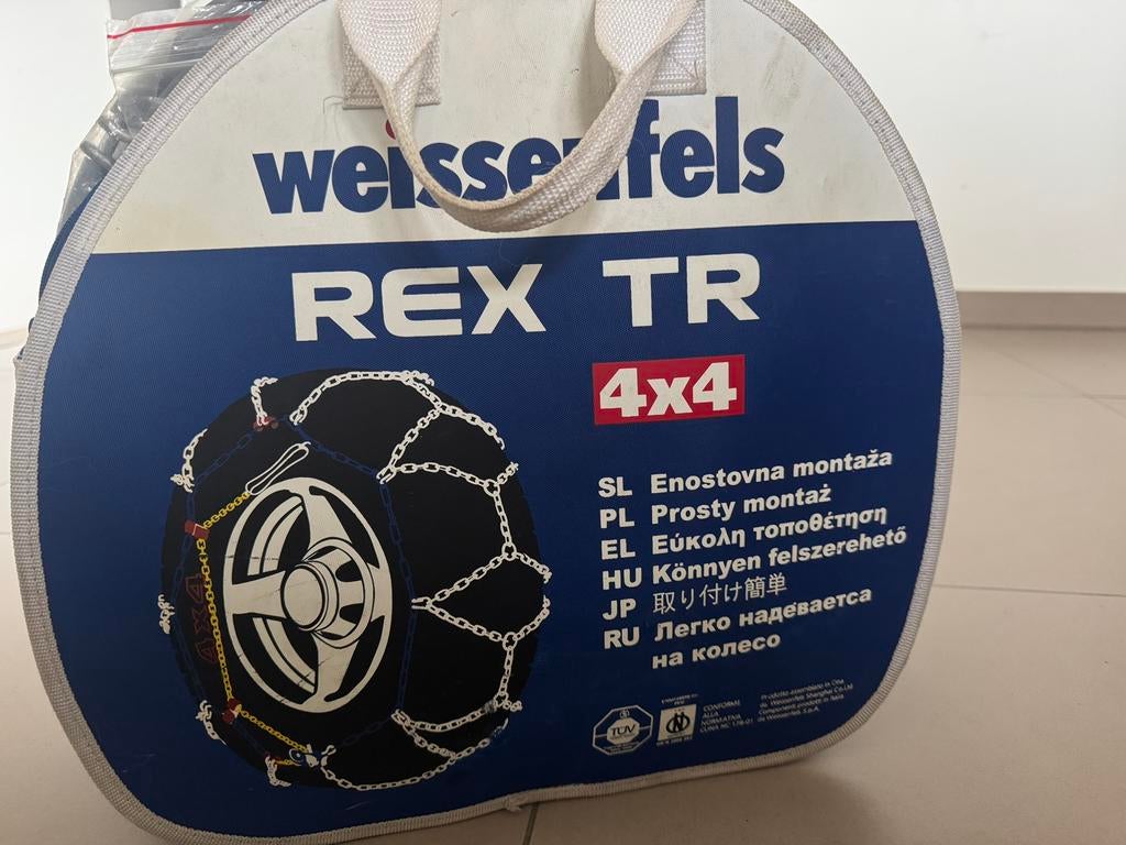 Sneeuwkettingen REX TR 4X4, Enlèvement, Utilisé