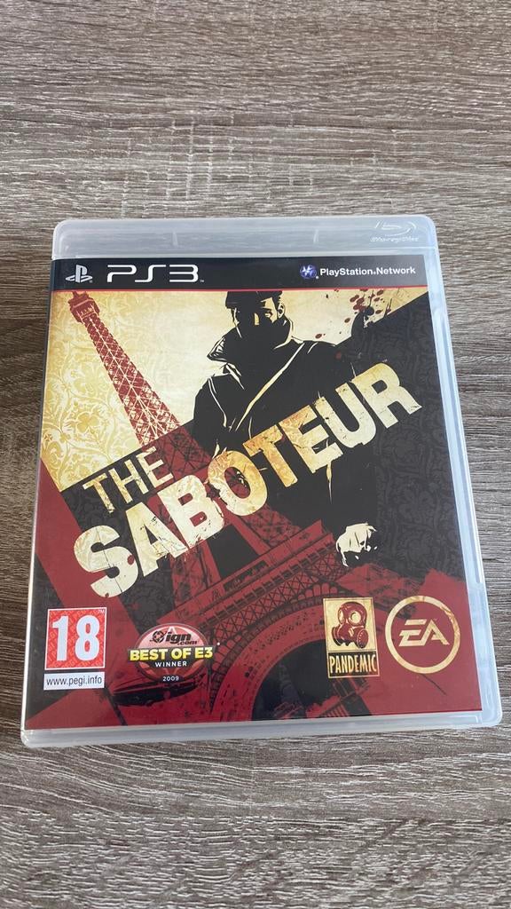 The Saboteur, PS3, Consoles de jeu & Jeux vidéo, Online, Enlèvement ou Envoi, 1 joueur, À partir de 18 ans