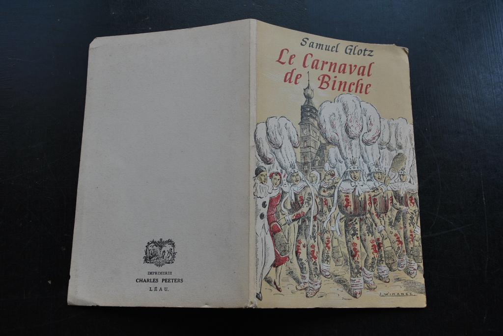 Le Carnaval de Binche Folklore Rondeau des Gilles Mardi-Gras, Enlèvement ou Envoi, 20e siècle ou après, Utilisé, Samuel GLOTZ