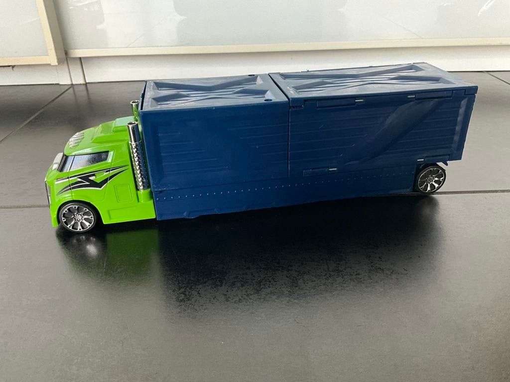 Camion bleu vert, Enlèvement, Comme neuf