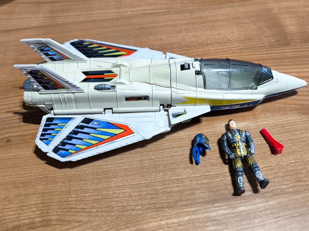 Kenner Mask vtg action figure M.A.S.K. 1987 Meteor Ace Riker, Verzamelen, Ophalen, Gebruikt