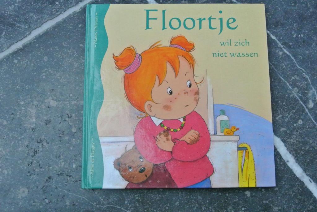 Floortje wil zich niet wassen, Boeken, Kinderboeken | Kleuters, Ophalen of Verzenden