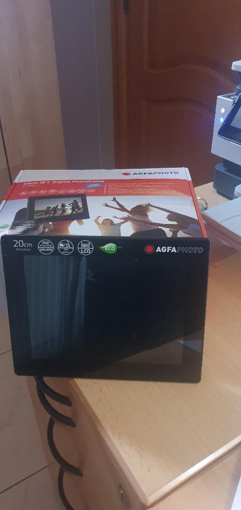 Digitale fotolijst Agfa, Ophalen, Nieuw, 8 tot 12 inch