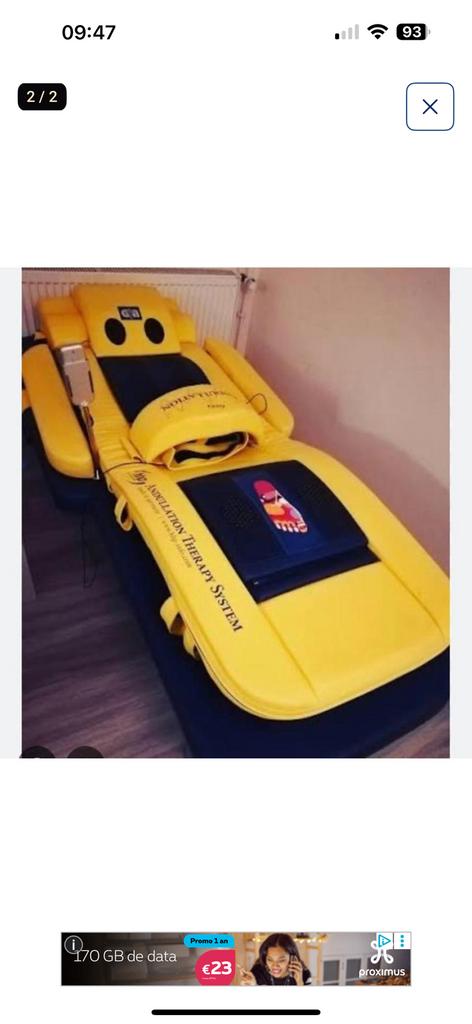 Table de massage, plus matelas hhp, Enlèvement, Comme neuf