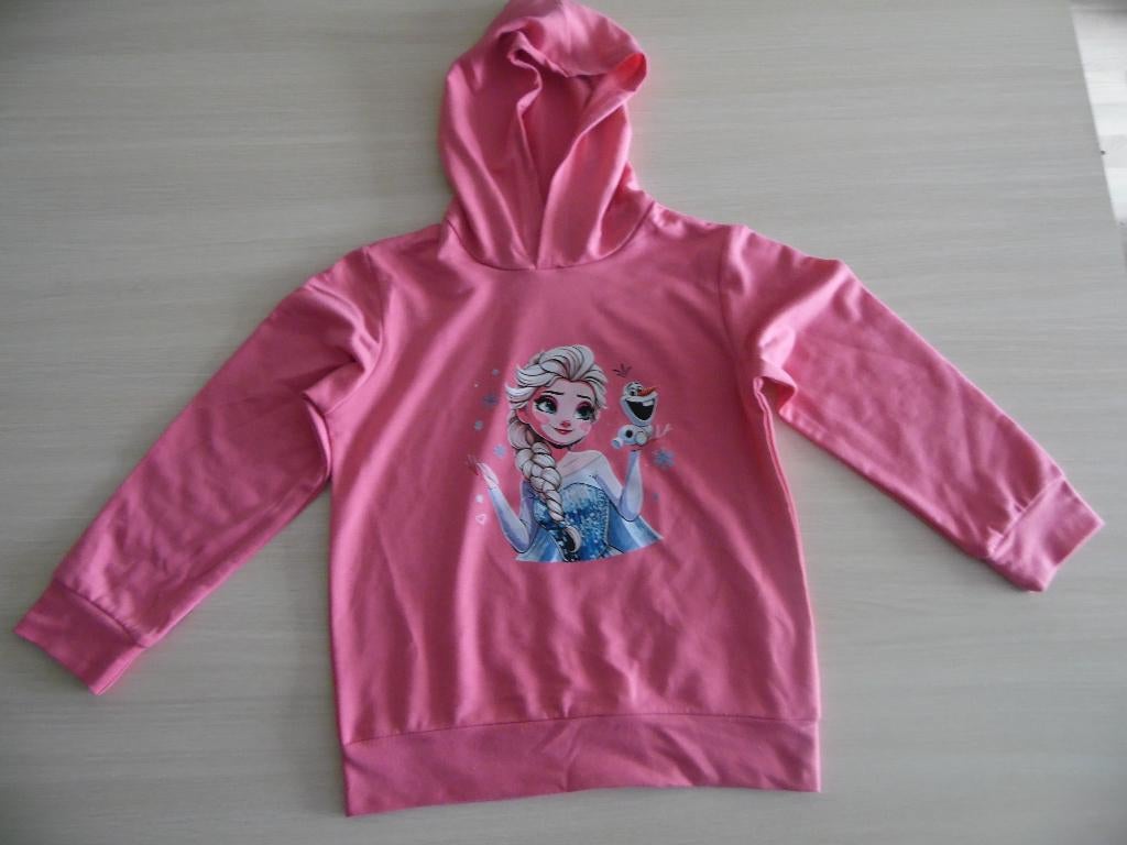 SWEAT À CAPUCHE    LA REINE DES NEIGES   DISNEY   NEUF, Enfants & Bébés, Vêtements enfant | Taille 122, Enlèvement ou Envoi, Pull ou Veste
