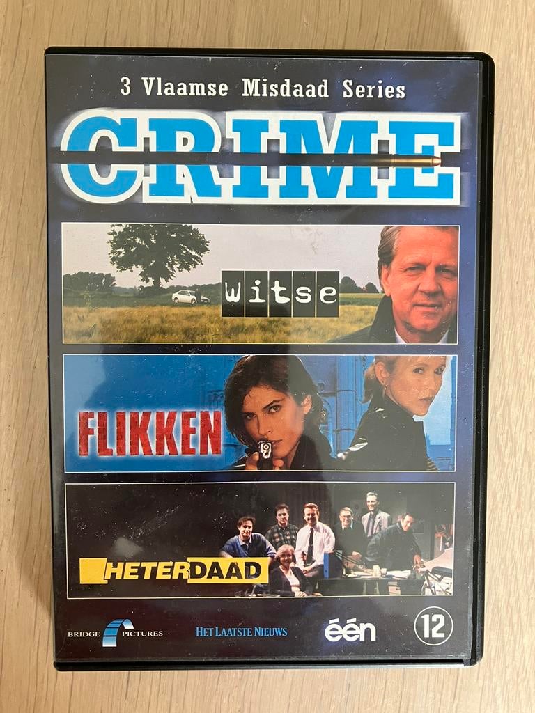 DVD - Crime - 3 Vlaamse misdaadseries, Ophalen of Verzenden, Zo goed als nieuw