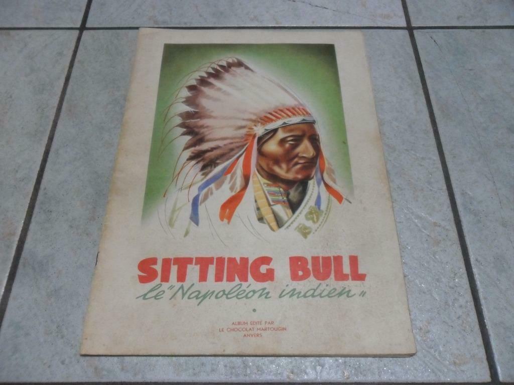Sitting Bull, le Napoléon indien - Chocolat Martougin, Boeken, Eén stripboek, Ophalen of Verzenden, Gelezen