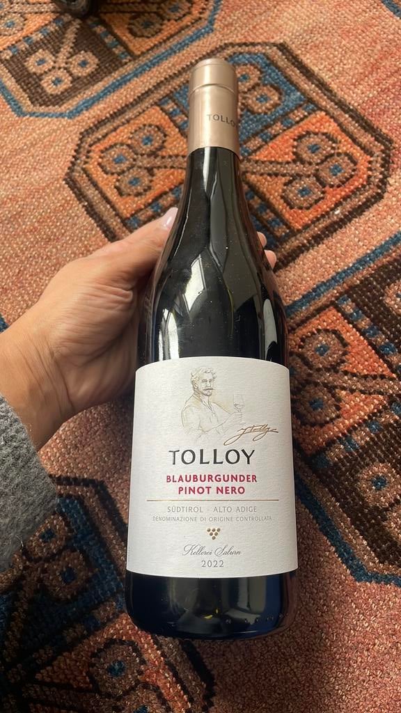 Tolloy Blauburgunder Pinot Nero., Collections, Vins, Enlèvement, Comme neuf, Italie, Vin rouge