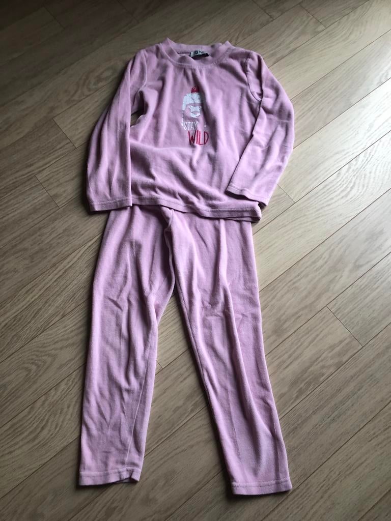 Roze warme pyjama Eskimo, Vêtements de nuit ou Sous-vêtements, Utilisé, Eskimo, Fille
