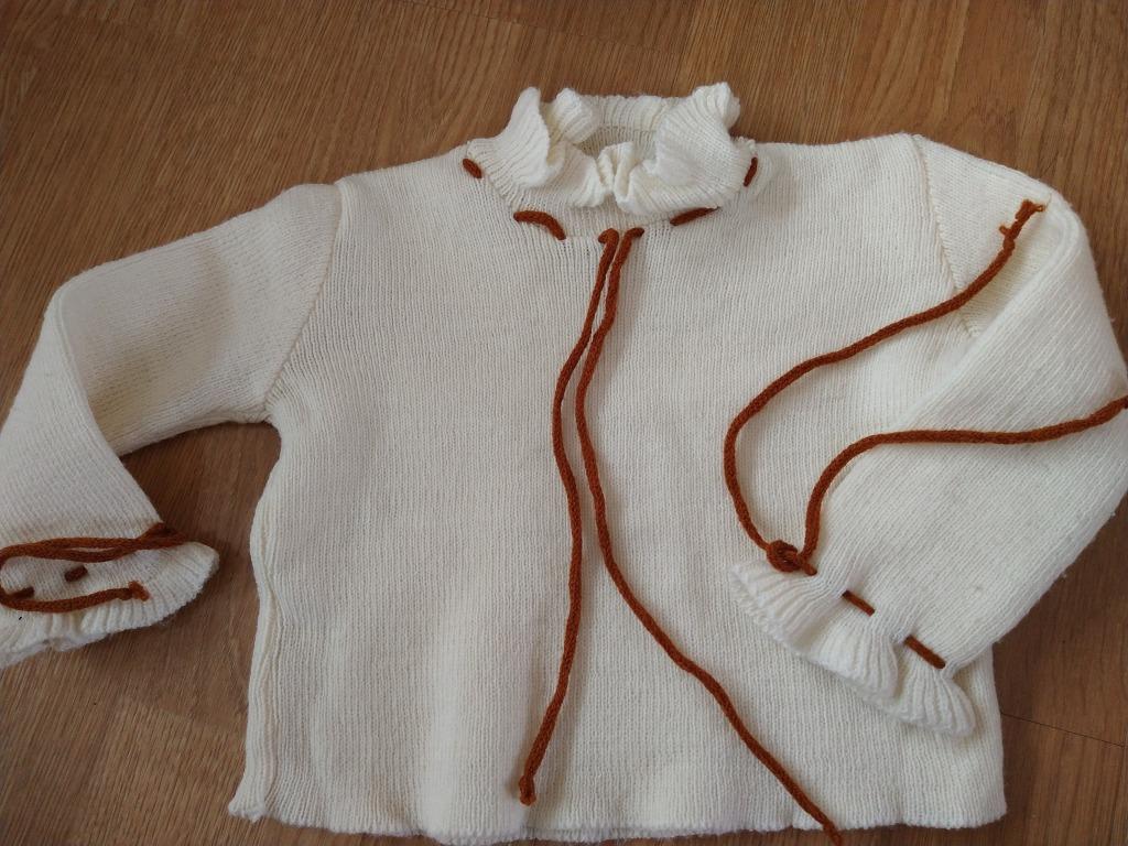 Vintage baby trui truitje retro, Verzenden, Vintage