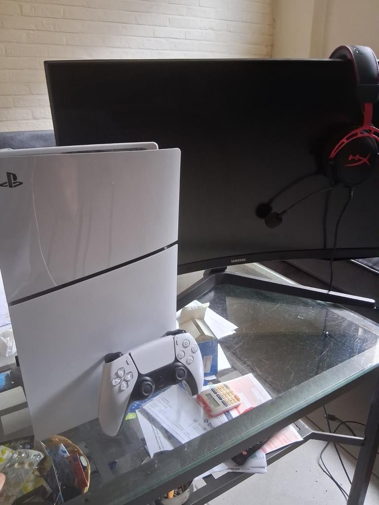 Playstation 5 met odyssey G5 165hz 1ms monitor en headset, Enlèvement, Playstation 5