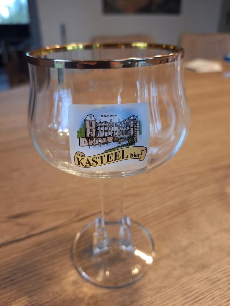 Glas kasteelbier 25 cl, Verzamelen, Ophalen of Verzenden