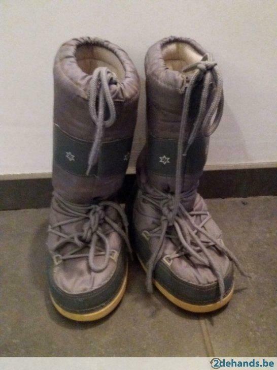 Grijze winterlaarzen - maat 35-37, Utilisé, Garçon ou Fille, Bottes