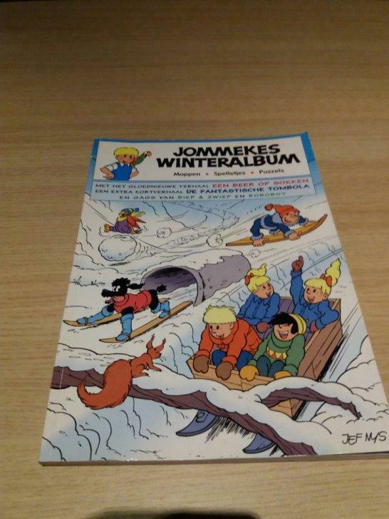 Jommekes winteralbum, Enlèvement, Utilisé