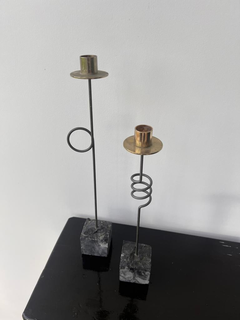 Vintage ikea kräsen kandelaars, Huis en Inrichting, Ophalen