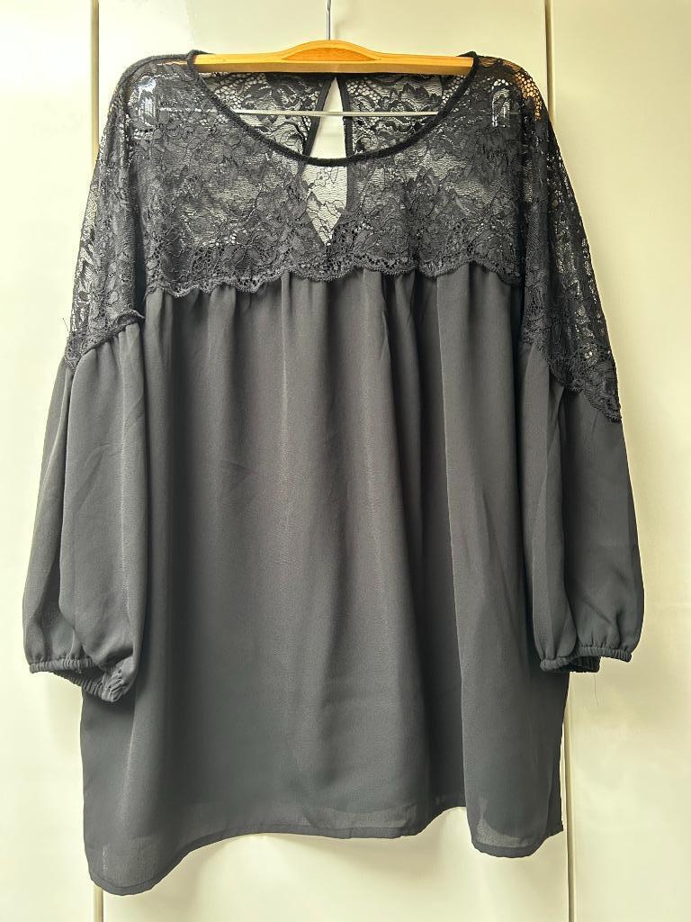 Blouse noire Jacqueline de Yong - Taille 44 *, Taille 42/44 (L), Enlèvement ou Envoi, Comme neuf, Jacqueline de Yong