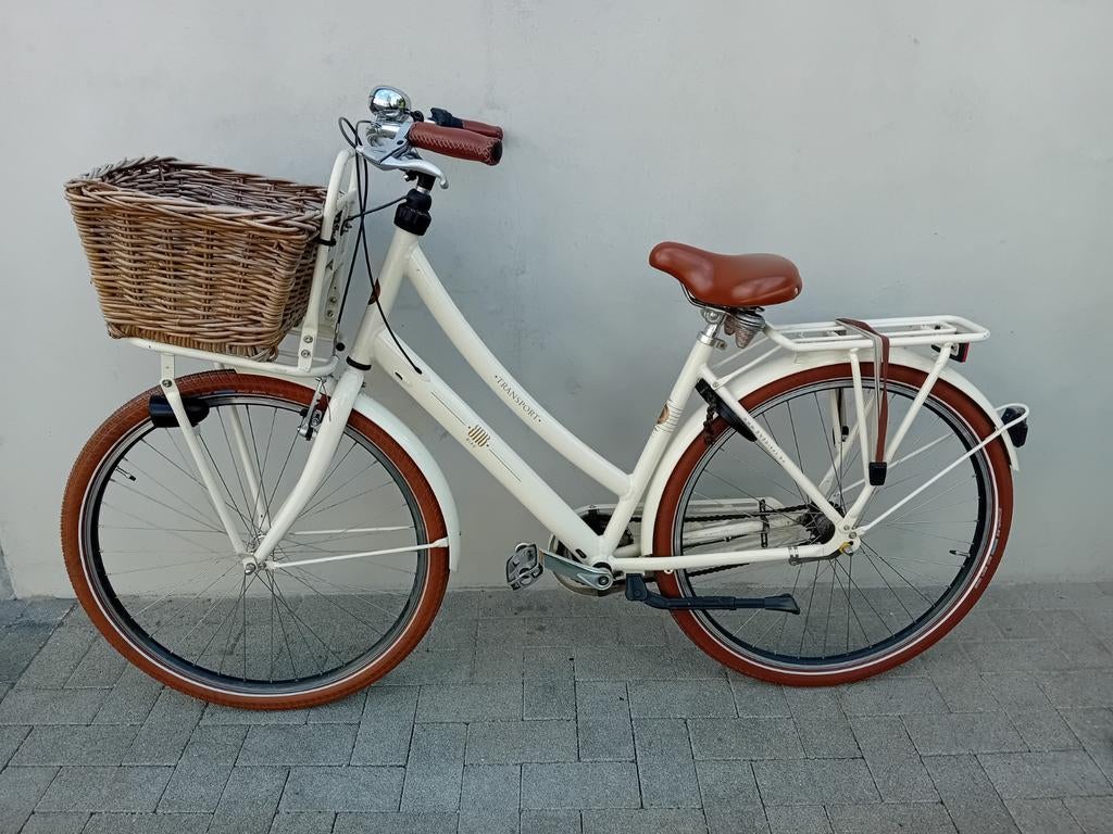 Damesfiets meisjesfiets alu BNB 28inch 3speed, 47 tot 50 cm, Ophalen, Overige merken, Mandje