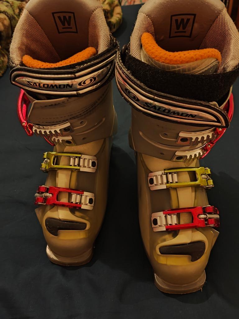 Botte de ski pour femme Salomon X Wave 9.0  FLEX 90  38-38.5, Carving, Enlèvement ou Envoi, Salomon, 140 à 160 cm
