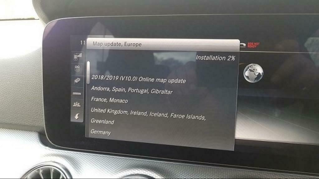 Mercedes NTG 5/5.1/5.2/5.5 - Mise à jour GPS/Navigation, Computers en Software, Navigatiesoftware, Zo goed als nieuw, Update