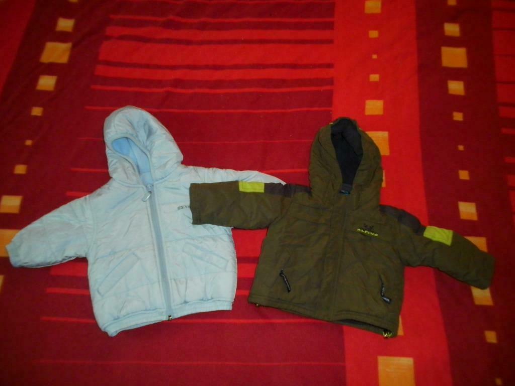 2 kinderjassen voor de winter (Maat 68), Ophalen of Verzenden, Gebruikt, Jongen