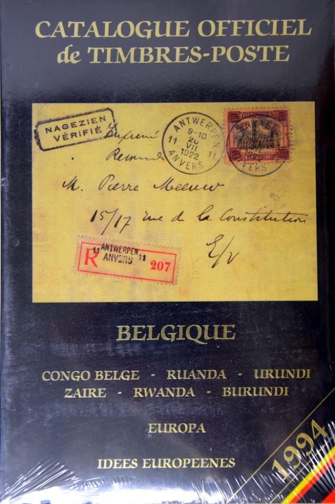 Catalogue Officiel 1994 Timbre Belge 39e Edition, Timbres & Monnaies, Timbres | Accessoires, Catalogue, Enlèvement