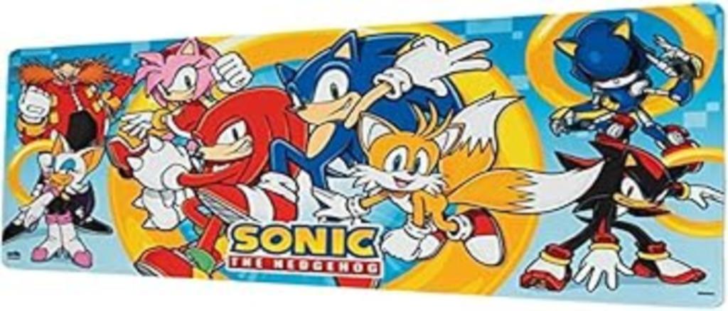 Tapis de souris XXL Sonic | tapis de bureau | Nouveau, Informatique & Logiciels, Neuf, -, -, Grupo erik