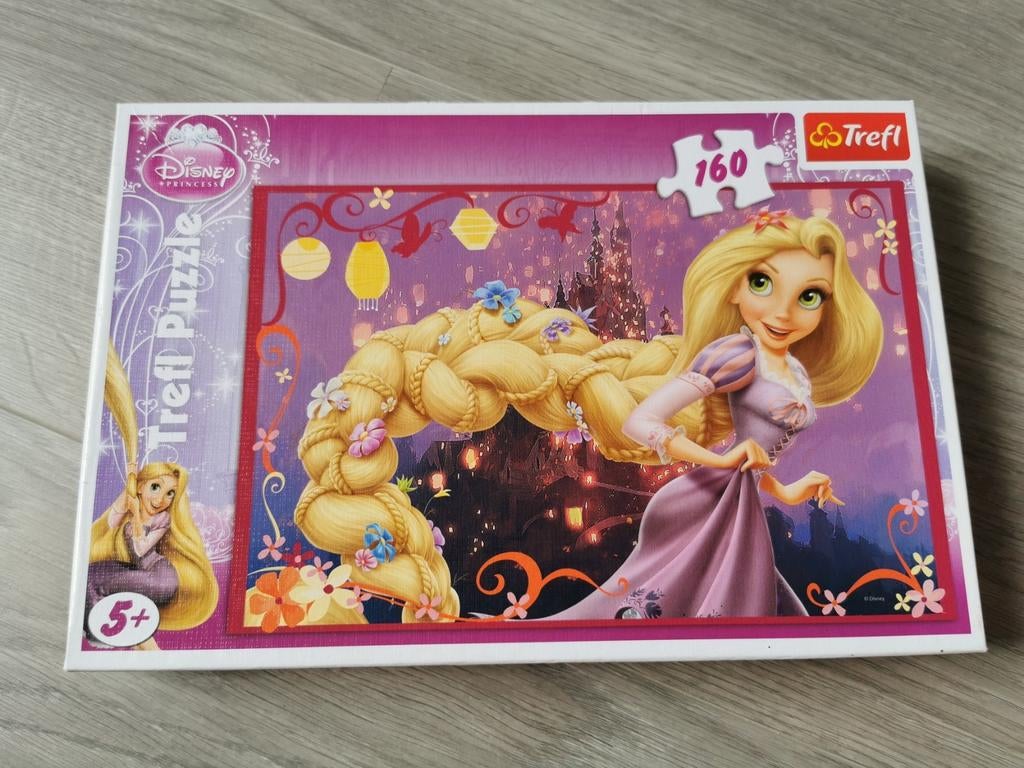 Puzzel Rapunzel 160 stukjes, Ophalen of Verzenden, Zo goed als nieuw, Puzzelen