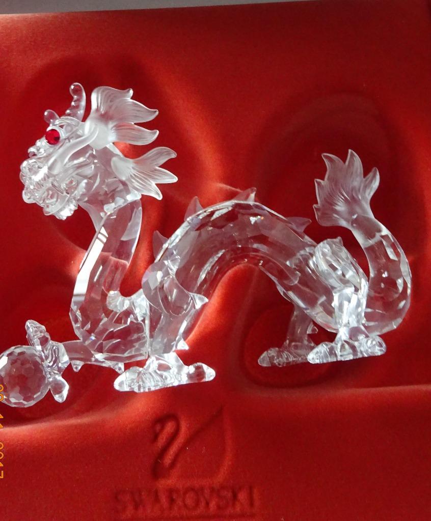 Swarovski jaarstuk 1997   Draak, Verzamelen, Swarovski, Ophalen, Nieuw, Figuurtje
