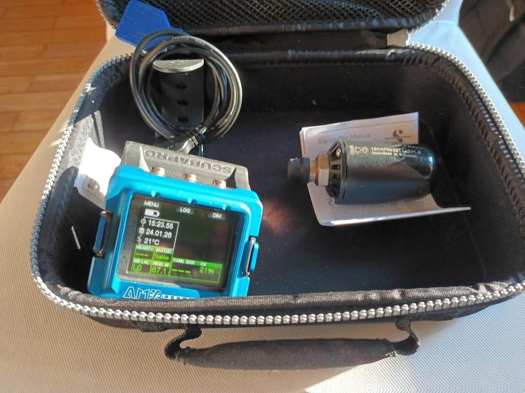 Ordinateur plongee Scubapro G2 + sonde, Ophalen of Verzenden, Zo goed als nieuw, Duikcomputer