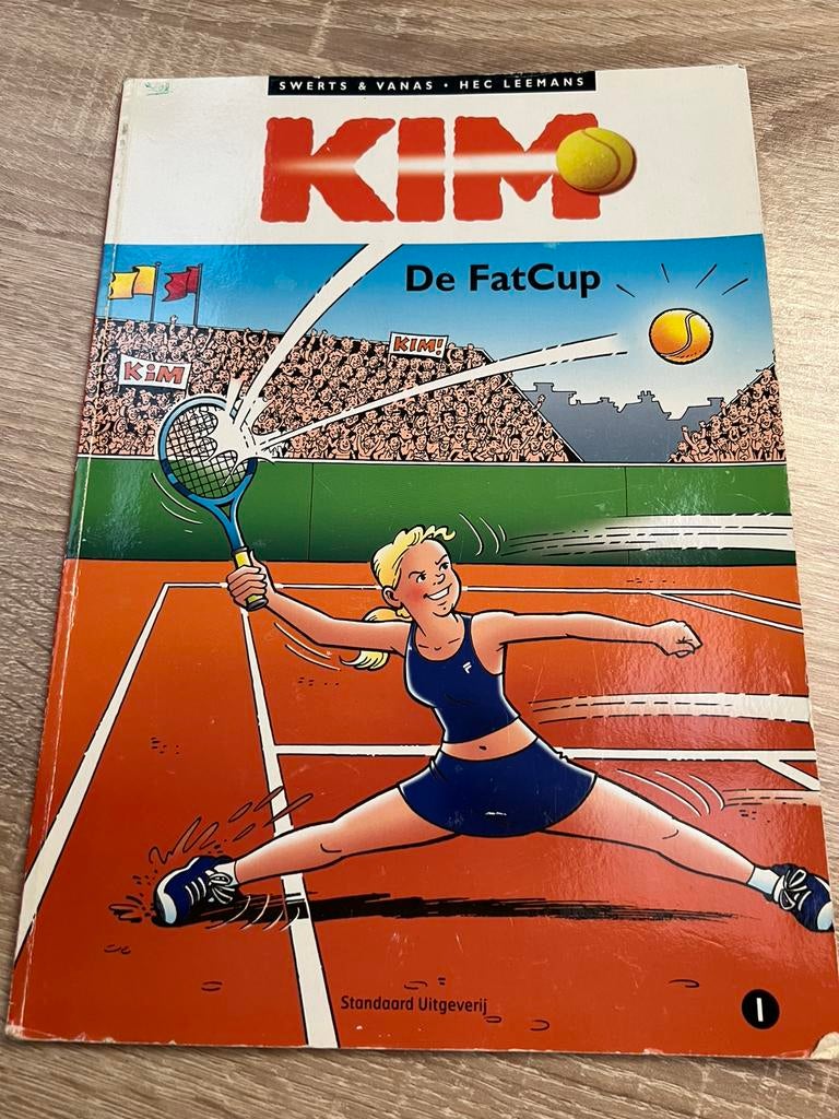 Strip kim clijsters de fatcup, Boeken, Stripverhalen, Ophalen, Zo goed als nieuw