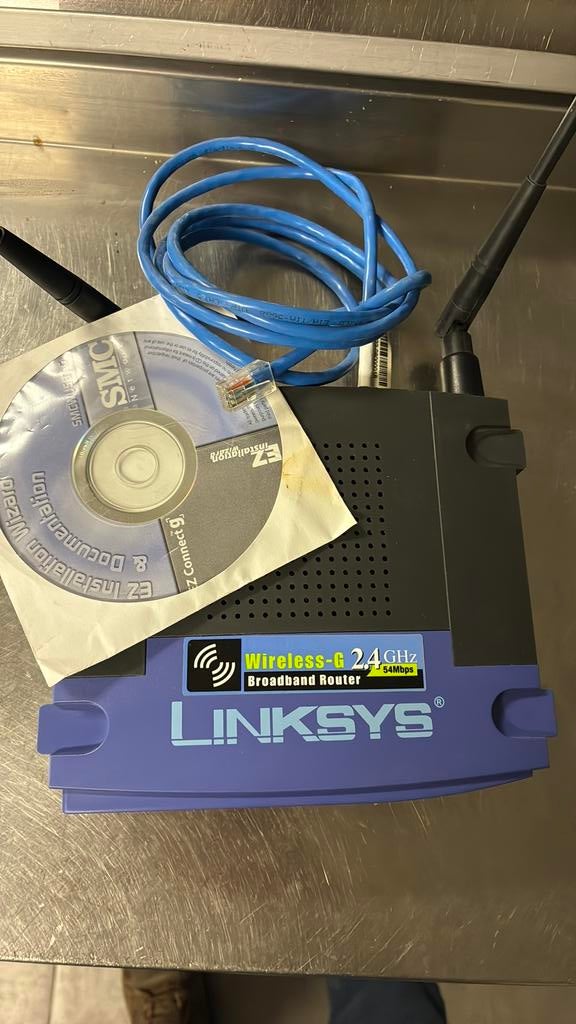 Router linksys, Ophalen, Zo goed als nieuw, Router