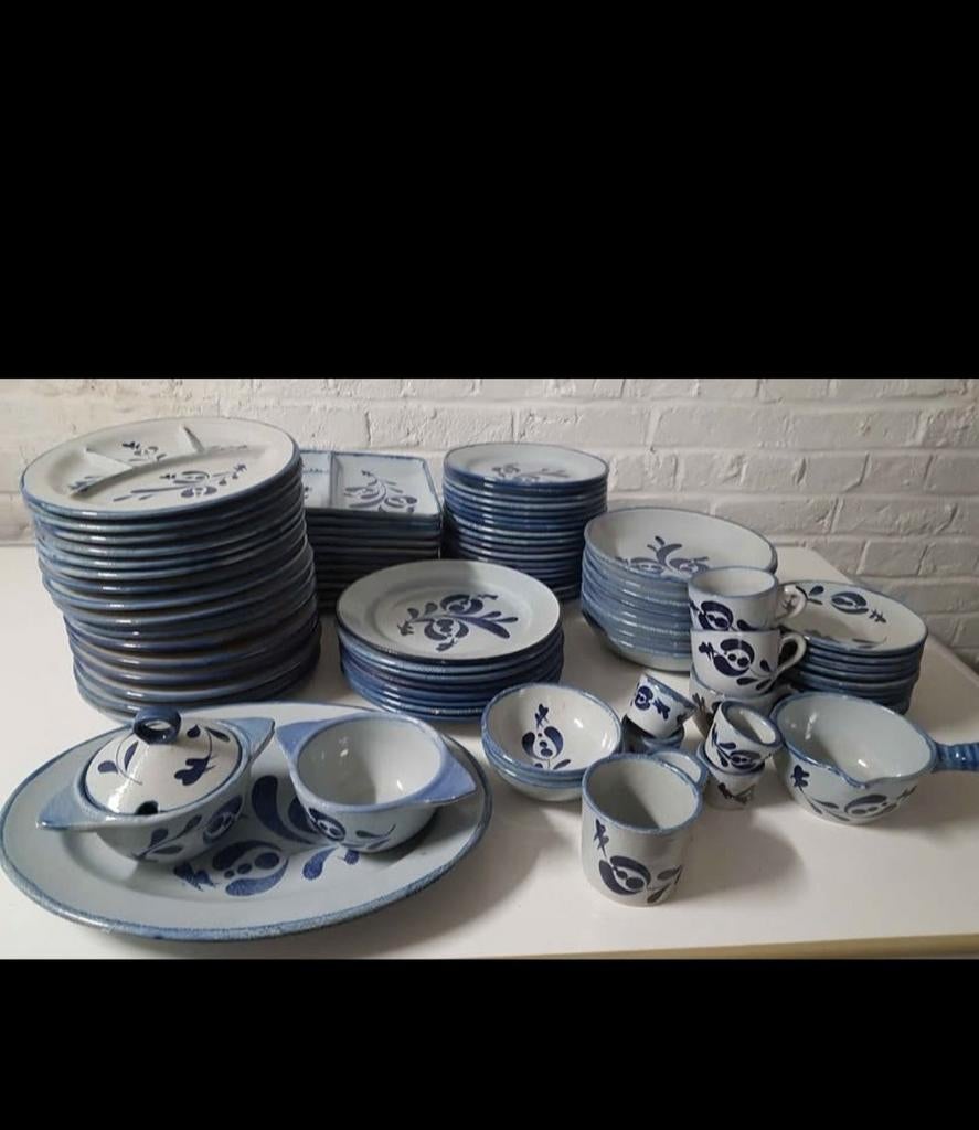 Vintage St Clement 85 delig serviesgoed, Antiek en Kunst