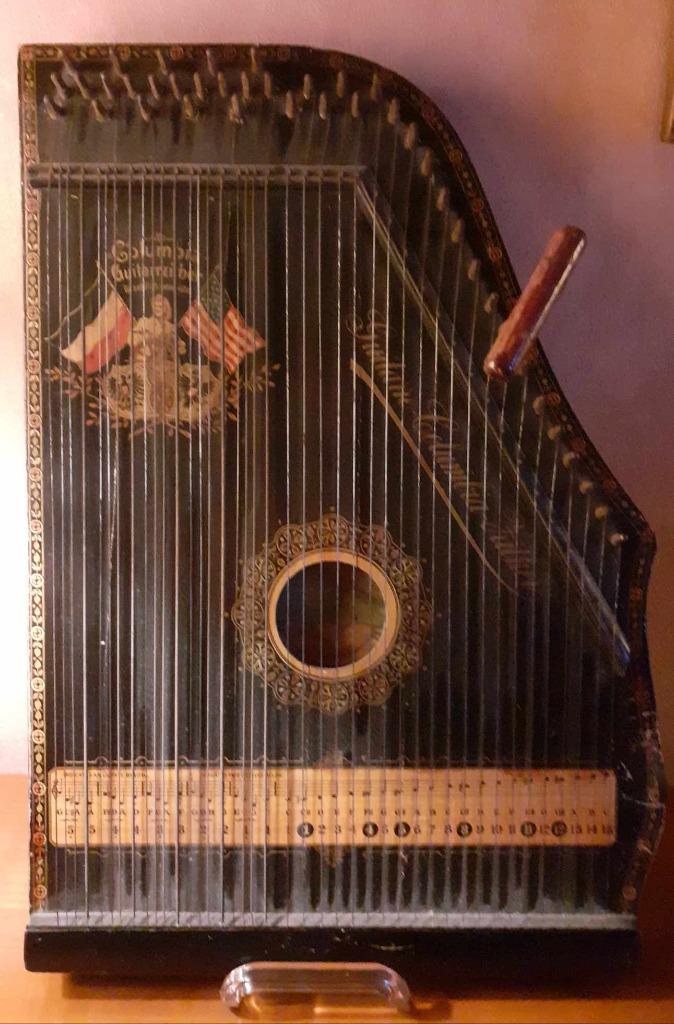 guitar citer uit 19 de eeuw (1800), Musique & Instruments, Instruments à corde | Autre, Enlèvement ou Envoi, Cithare