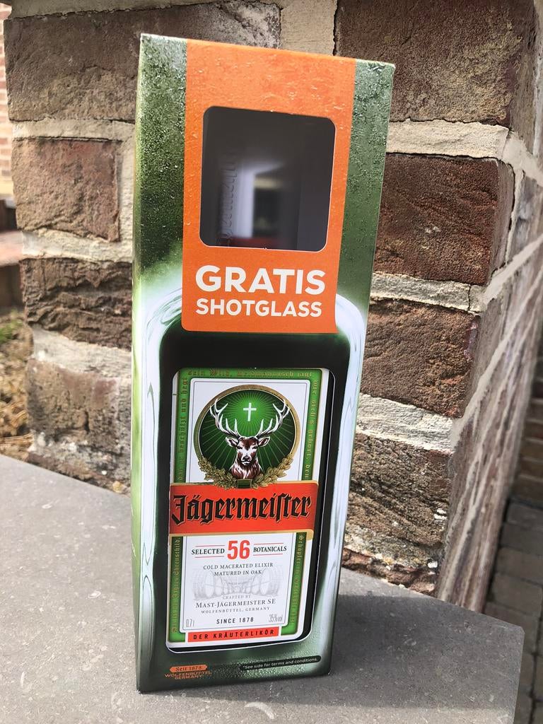 JÄGERMEISTER geschenkdoos, Verzamelen, Overige gebieden, Overige typen, Nieuw, Ophalen of Verzenden