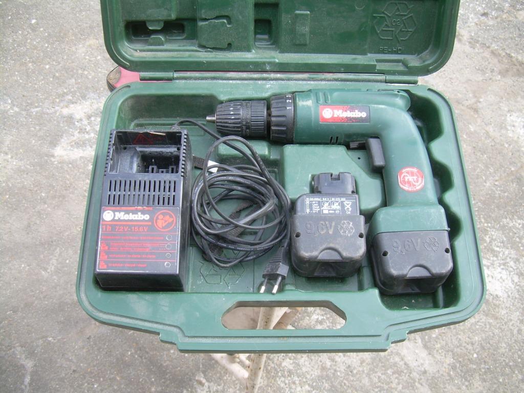 boormachine metabo-schroemachine-lader 14.4v-wipzaag, Doe-het-zelf en Bouw, Ophalen of Verzenden, Zo goed als nieuw
