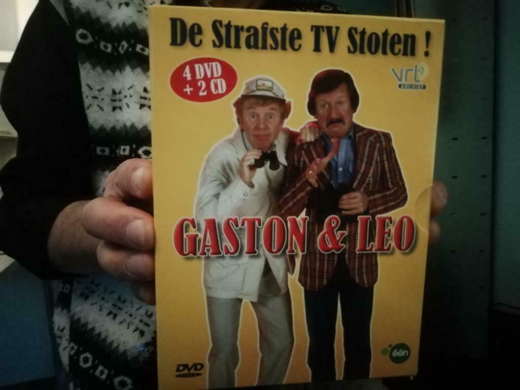 Gaston en Leo – De strafste TV stoten, Alle leeftijden, Verzenden, Zo goed als nieuw, Tv-programma of Sketches