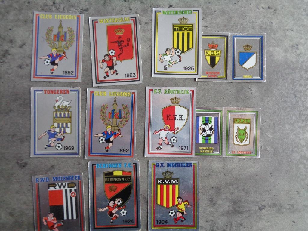 PANINI VOETBAL STICKERS FOOTBALL 82 PLAATJES 11X ANNO 1982 , Verzenden