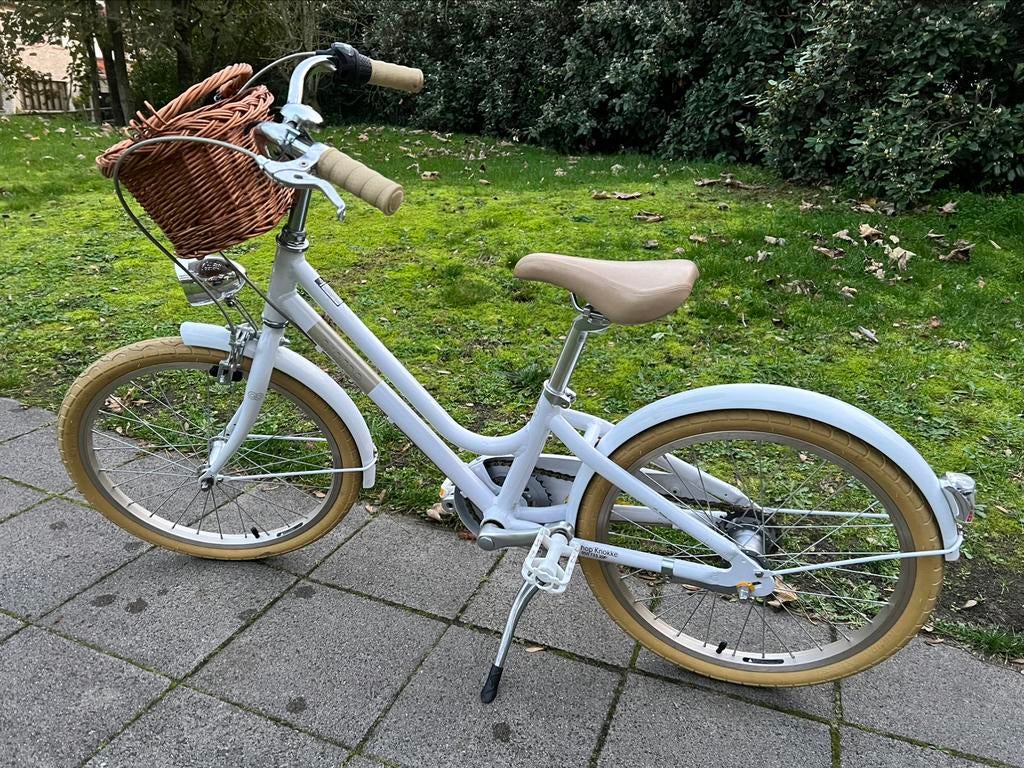 Meisjes fiets Creme cycles 20inch - wit met gouden bollen, Ophalen, 20 inch, Versnellingen