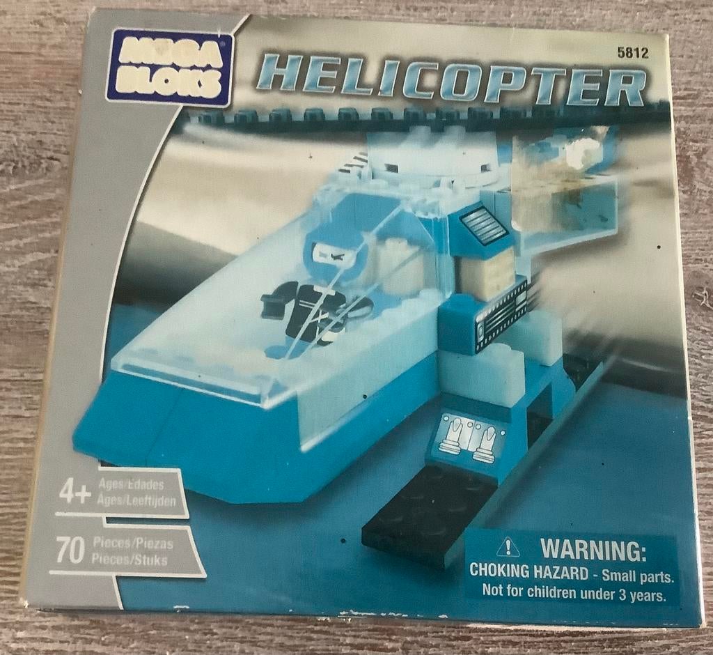 Mega Bloks Helicopter 5812, Ophalen of Verzenden, Nieuw, Bouwen
