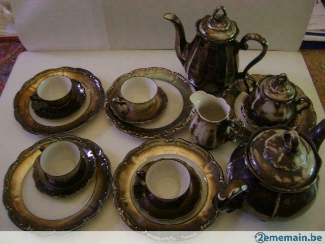 Bareuther Bavaria Silberporzellan, Gebruikt, Verzilverd, Ophalen of Verzenden, Porselein