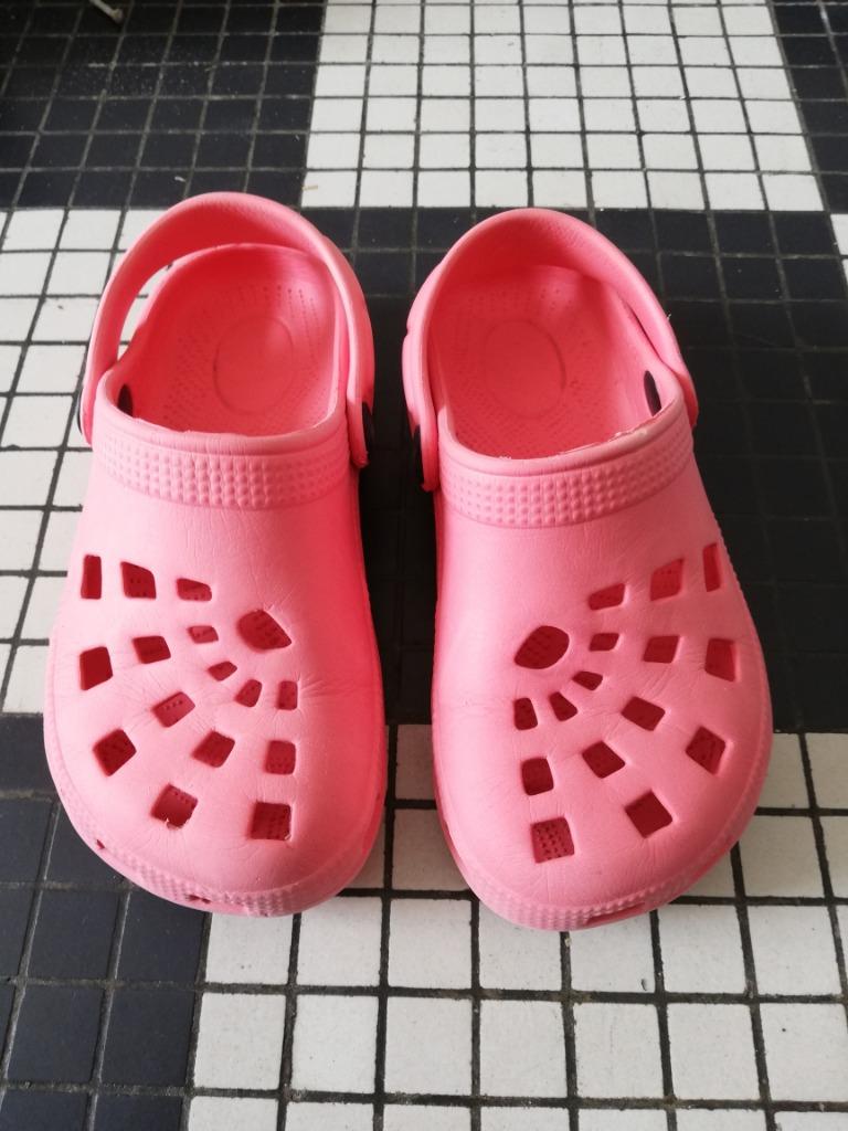 style Crocs saumon rose 29, Enlèvement ou Envoi, Utilisé, Chaussures, Fille