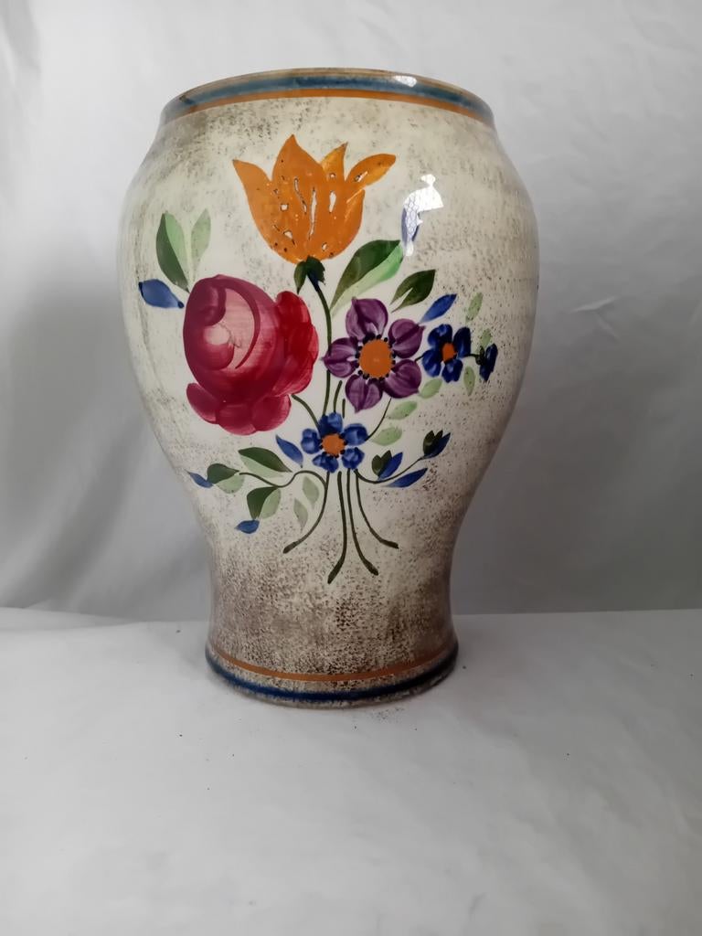 2 Vases art deco Boch Frère Keramis, Antiquités & Art, Antiquités | Céramique & Poterie, Enlèvement ou Envoi