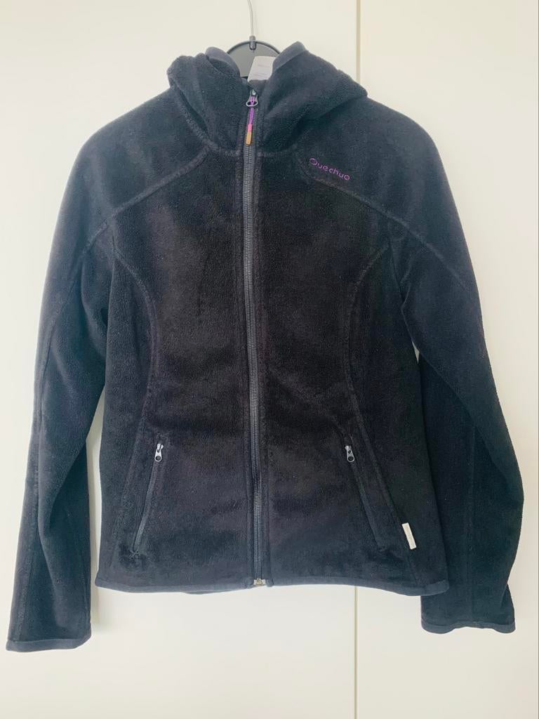 Zwarte fleece van Quechua, Zwart, Overige typen, Ophalen of Verzenden, Quechua