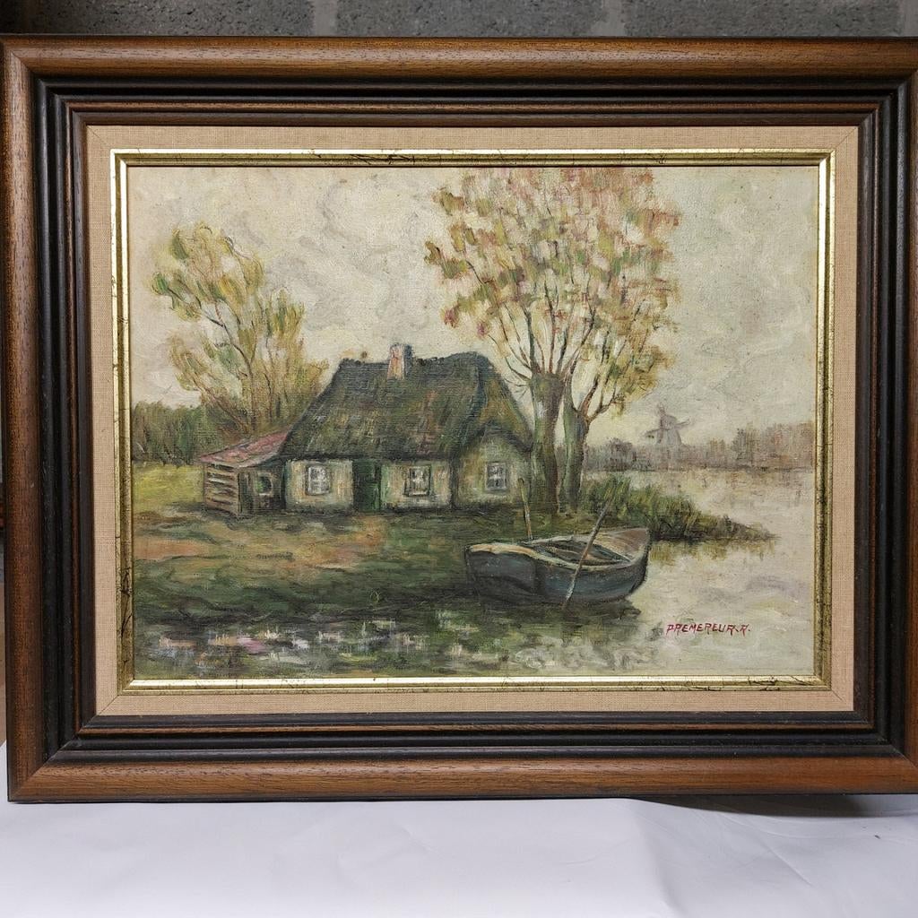 Peinture sur toile, Antiquités & Art, Art | Peinture | Classique, Enlèvement