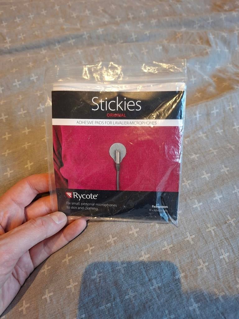 Stickkies pour micro cravate, Ophalen of Verzenden, Gebruikt