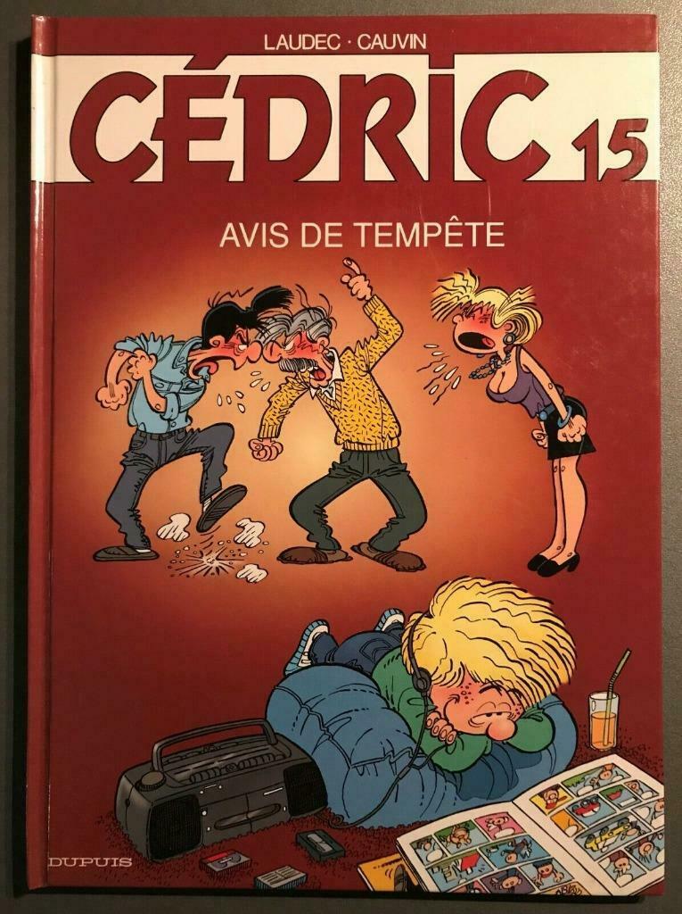 B.D. Cédric N°15 : Avis de tempête 2001 --, Gelezen, Eén stripboek, Ophalen of Verzenden, Laudec et Cauvin