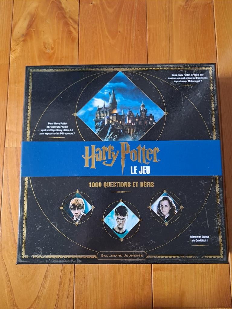 Jeux de société Harry Potter, Cinq joueurs ou plus, Enlèvement, Comme neuf, Gallimard jeunesse